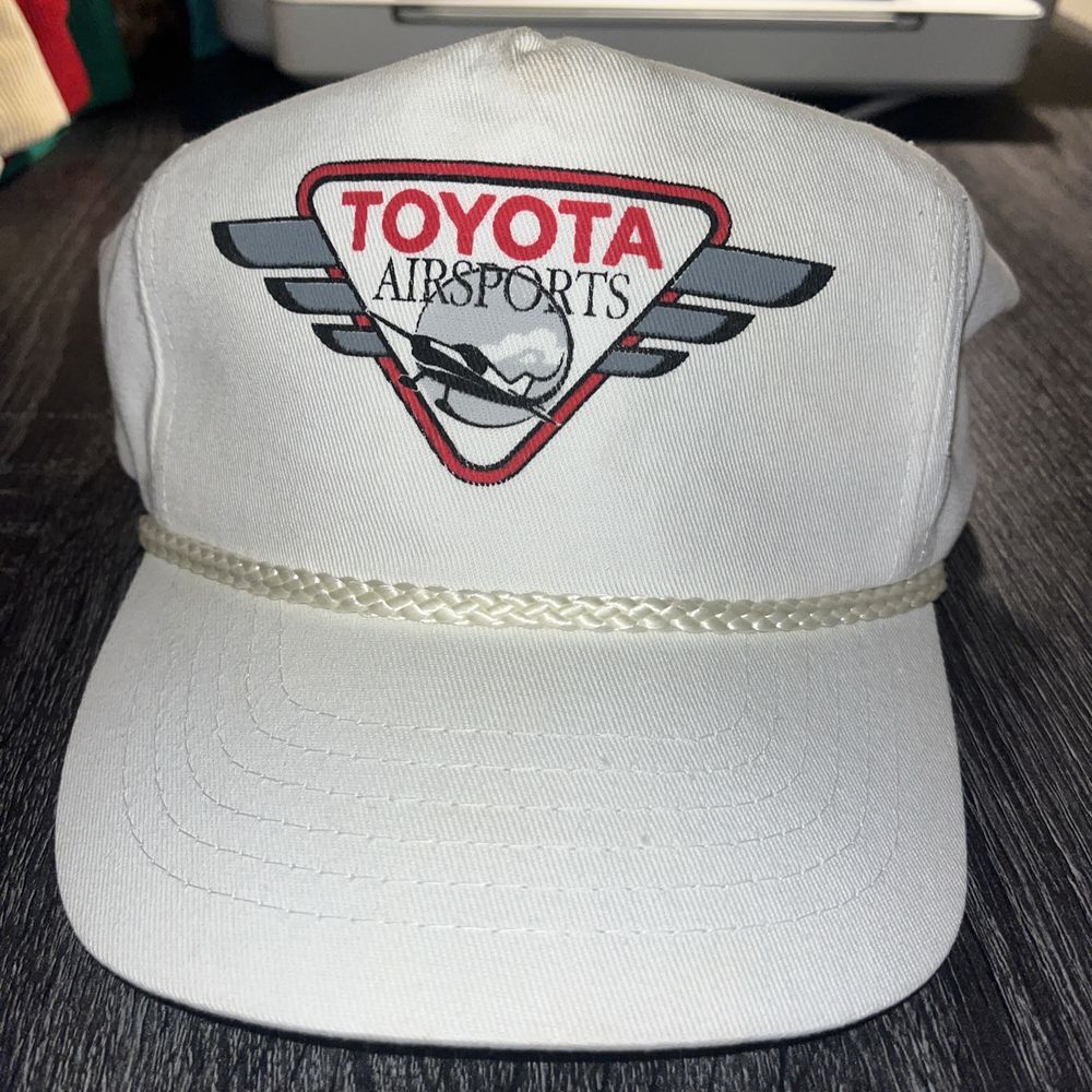 Vintage Toyota Motorsports Air sports Snap Back Hat‎ Trucker Cap